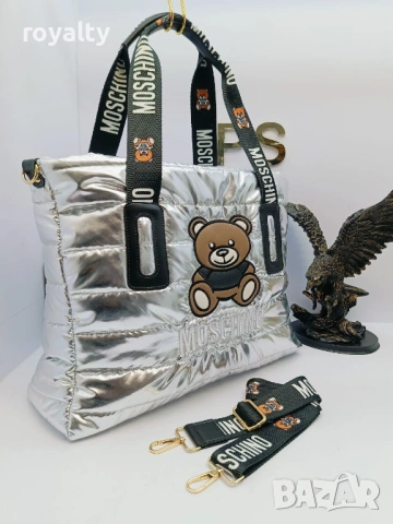 Moschino Нова Дамска Чанта 