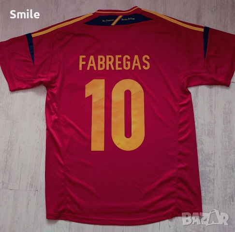 Футболна фланелка Испания / Фабрегас, снимка 6 - Футбол - 52281945