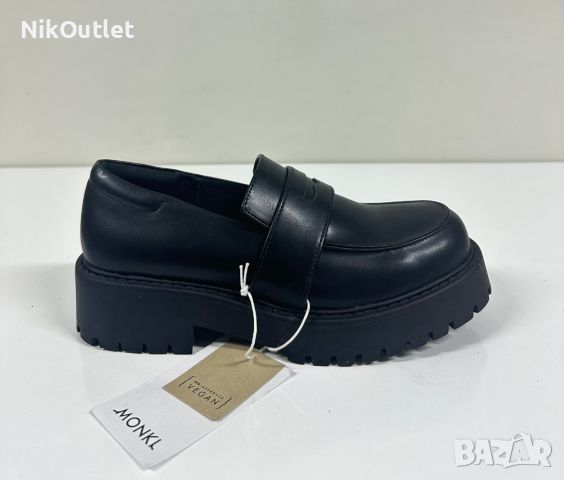 Monki Faux leather loafer, снимка 1 - Други - 45132416