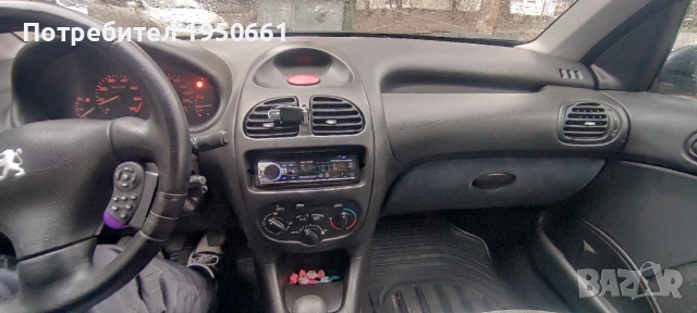 ПЕЖО 206 1.4 БЕНЗИН - ГАЗ. , снимка 12 - Автомобили и джипове - 53511817