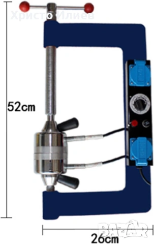 Вулканизираща преса за гуми Вулканизатор Ремонт на гуми, снимка 2 - Други инструменти - 53826708