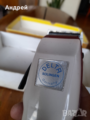 Стара електрическа машинка за подстригване Delta Solingen, снимка 5 - Други ценни предмети - 44953423