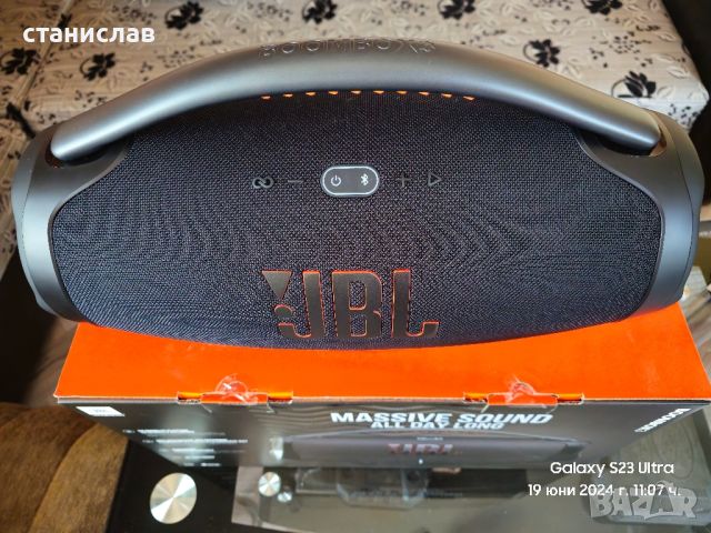 BOOMBOX 3 JBL , снимка 3 - Bluetooth тонколони - 46322935