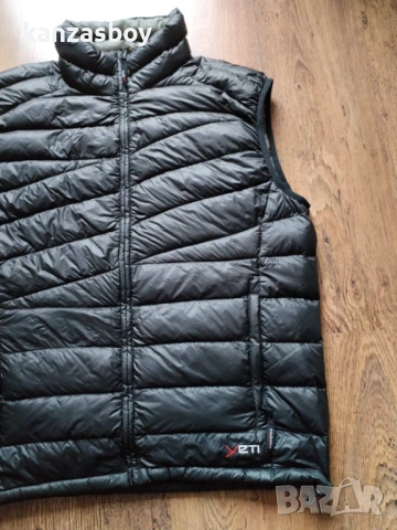 Yeti Hardshell Down - мъжки пухен елек Л, снимка 5 - Други - 53513645