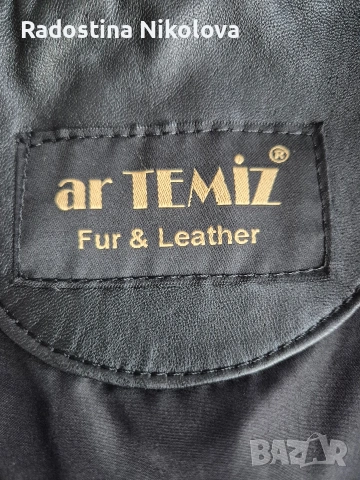 Дамско яке от естествена кожа, снимка 5 - Якета - 53195609