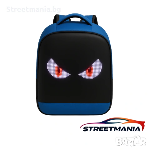 Смарт LED раница Wi-fi приложение Pixel ученическа, лед , мото мотор, снимка 2 - Аксесоари и консумативи - 54001866