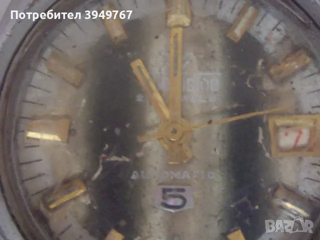 Стар мъжки автоматичен часовник., снимка 2 - Мъжки - 49637769
