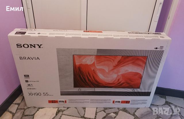Телевизор Sony KD-55XH9096, 55" 4K Ultra HD,  LED Full Array.