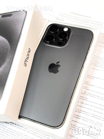 ГАРАНЦИЯ! Apple iPhone 16 Pro 256GB - Black Titanium