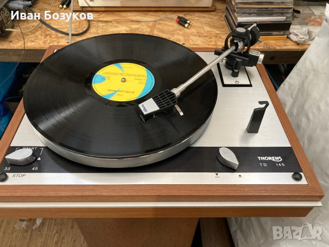 Продавам Thorens TD 145, снимка 7 - Грамофони - 45073956