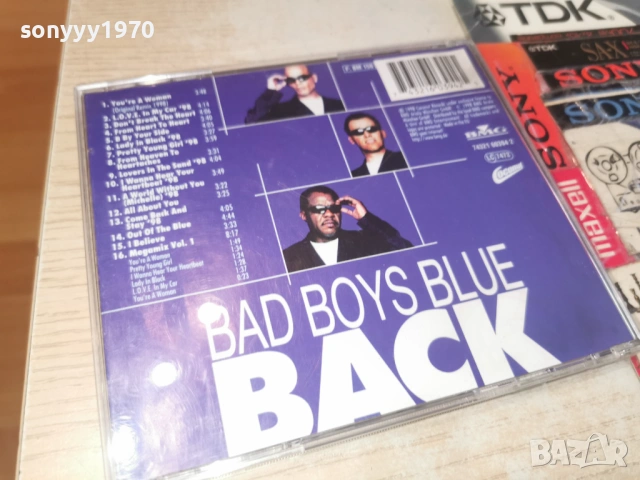 BAD BOYS BLUE CD 0202260953, снимка 11 - CD дискове - 53313044