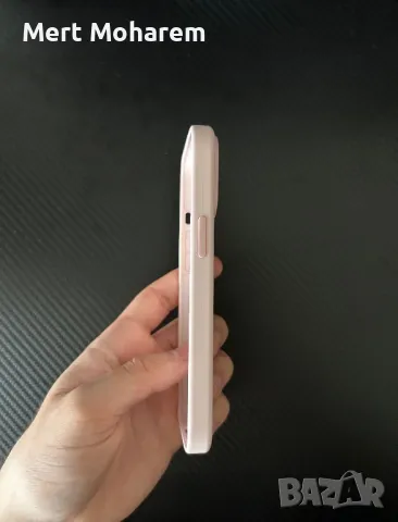 Калъф за Apple iPhone 13 Pro/14 Pro Chalk Pink, като ново, снимка 3 - Калъфи, кейсове - 50010036