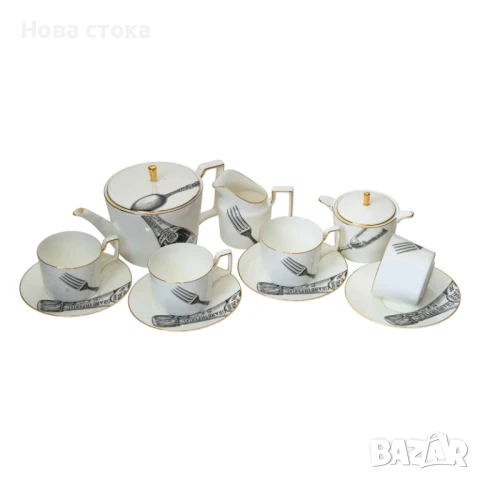 Сервиз за чай и кафе, 11 части, снимка 1
