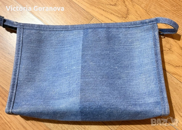 Стилен деним несесер , снимка 2 - Чанти - 54213254
