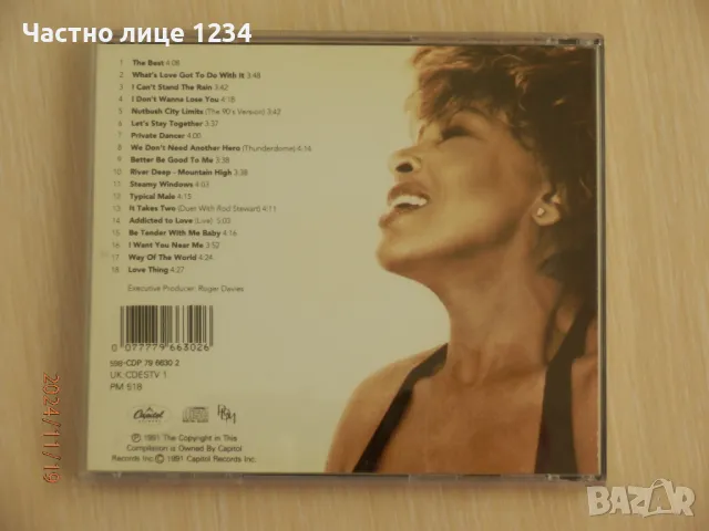 Tina Turner - Simply The Best - 1991, снимка 2 - CD дискове - 47970277