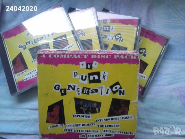 Tne Punk Generation 4 CD колекция топ цена, снимка 1 - CD дискове - 45045897