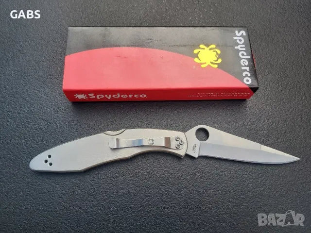 Сгъваем нож Spyderco Police 4, снимка 2 - Ножове - 49252228