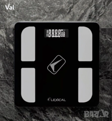 Електронен смарт кантар с bluetooth LBS-4370, снимка 3 - Електронни везни - 53847969