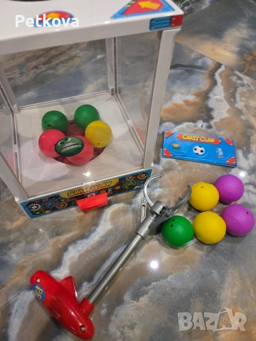 занимателна игра crazy claw