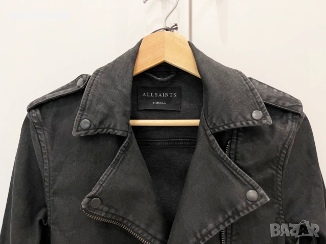 Яке AllSaints Micah XS - обличано веднъж, снимка 4 - Якета - 53136072