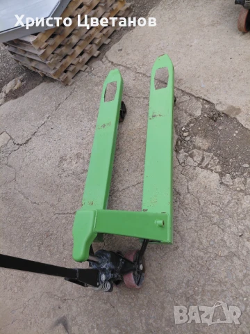 палетна количка , снимка 4 - Друго търговско оборудване - 51334473