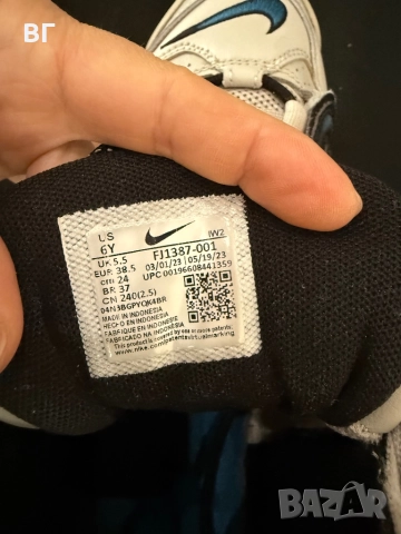 Nike uptempo 38.5 -90 лв, снимка 4 - Детски маратонки - 52365633