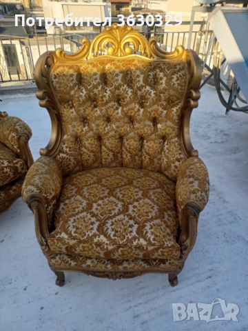 Барокови, ретро, диван с кресла