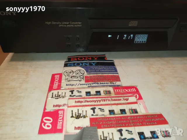 SONY CD PLAYER OPTICAL OUT-ВНОС SWISS 2704250840LNWC, снимка 11 - CD дискове - 50051023