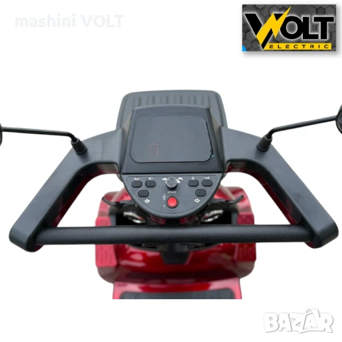 Инвалидна четириколка, електрически скутер за трудноподвижни, Volt Electric N3, снимка 5 - Инвалидни скутери - 51252876