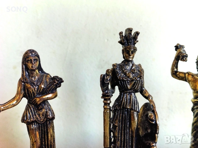 Колекционерски Бронзови Фигурки-Боговете На Олимп, снимка 6 - Колекции - 53137160