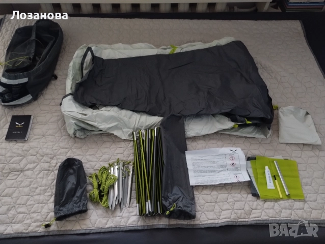 Трекинг палатка Salewa Litetreck III, чисто нова, снимка 6 - Палатки - 52235536