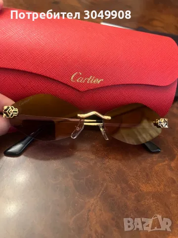 Слънчеви очила Cartier, снимка 3 - Слънчеви и диоптрични очила - 47758741