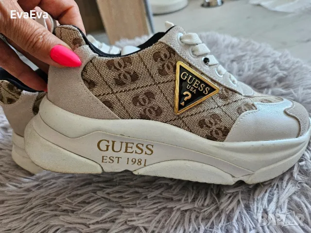 Сникърси висок клас реплика на Guess, снимка 1 - Маратонки - 47039062