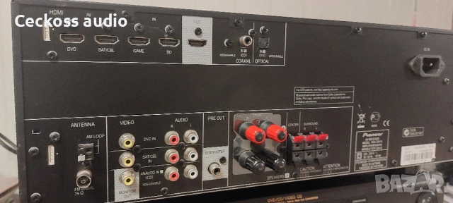 Ресивър PIONEER VSX-329-k с дистанционно , снимка 6 - Ресийвъри, усилватели, смесителни пултове - 51910231