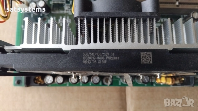 Дънна платка Acorp 6LX/EX68 v1.2 Slot 1 CPU+RAM+VGA, снимка 5 - Дънни платки - 51871080