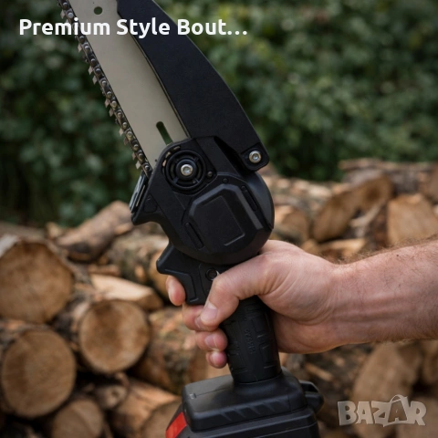 Акумулаторен мини трион 48V с 2 батерии и куфар, снимка 4 - Други инструменти - 53922648