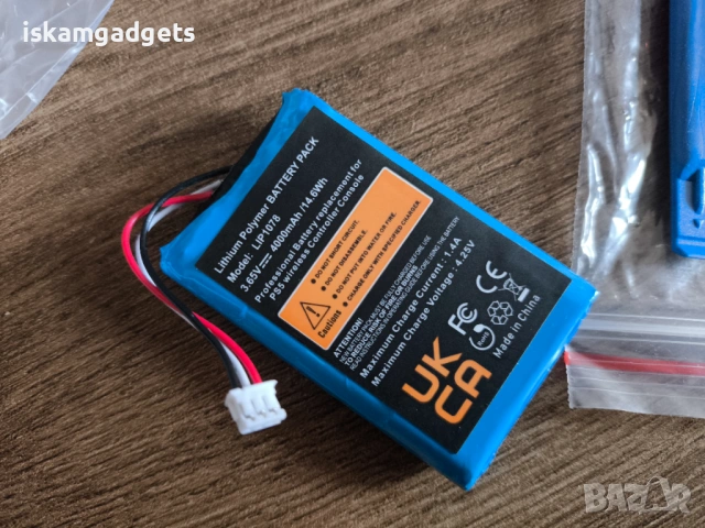 Нова батерия за PlayStation 5 джойстици, снимка 5 - PlayStation конзоли - 54271603