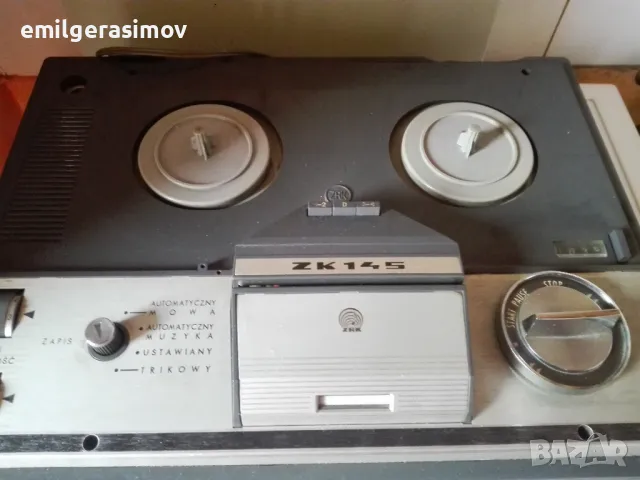 Ретро магнетофон UNITRA ZK 145 GRUNDIG ., снимка 2 - Антикварни и старинни предмети - 49503905