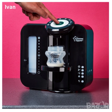 Електрически уред за приготвяне на адаптирано мляко, Черен, снимка 1