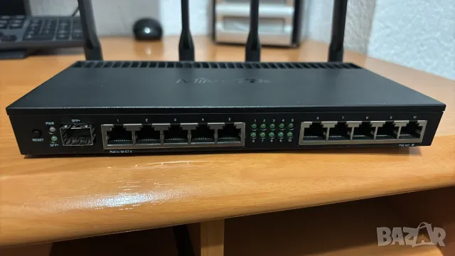 Рутер Mikrotik - RB4011iGS+5Hac, 2033Mbps, снимка 3 - Рутери - 48788446