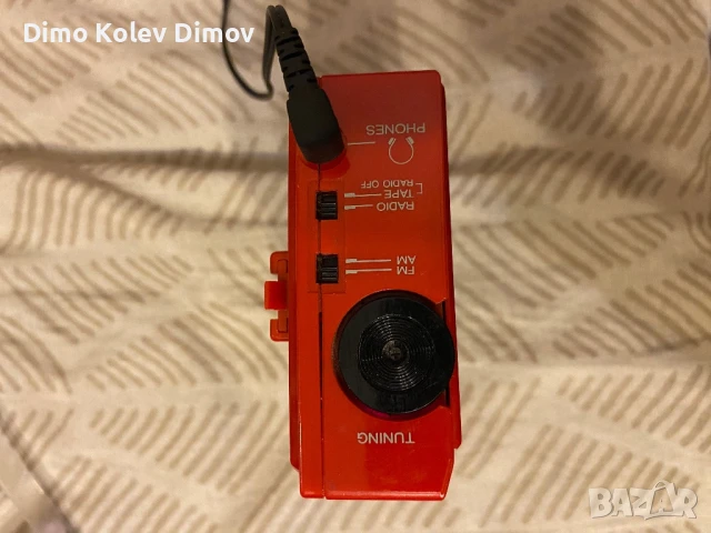 SAMSUNG MY-Q3R Walkman Red с Радио. Mega Rare!, снимка 4 - Радиокасетофони, транзистори - 51329791