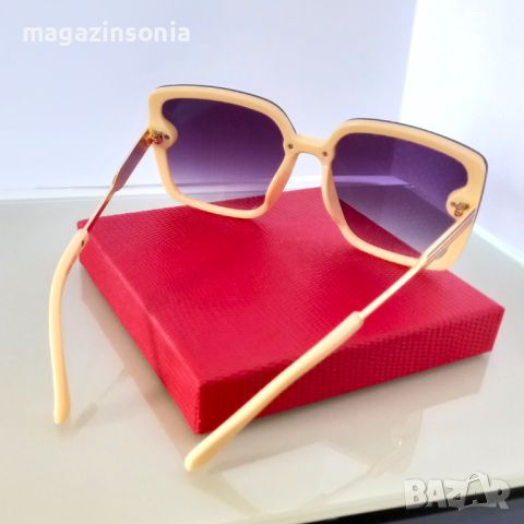 Стилен модел дамски слънчеви очила//6 цвята//подарък-калъф за съхранение и кърпичка , снимка 5 - Слънчеви и диоптрични очила - 45003915