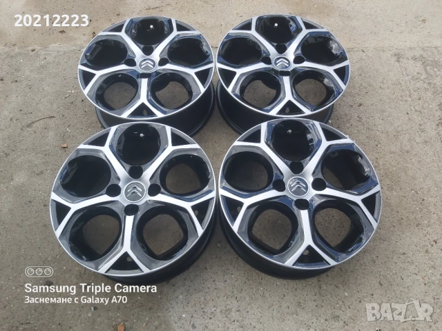 4 броя алуминиеви джанти за Citroen C3,C3 Picasso,DS3 16, снимка 2 - Гуми и джанти - 50848892