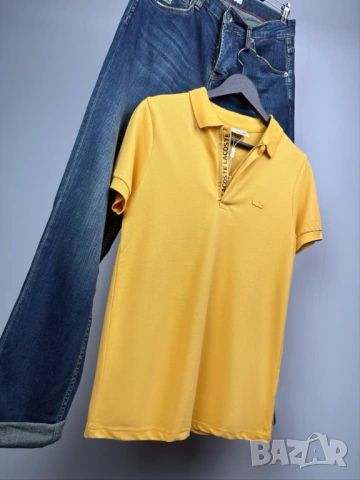 Lacoste мъжка тениска с яка 6 цвята , снимка 5 - Тениски - 45956452