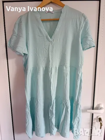 Only рокля в цвят мента хл, снимка 4 - Рокли - 50044804