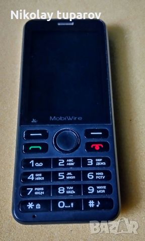 Работещ Mobiware без батерия , снимка 1 - Телефони с две сим карти - 45522585