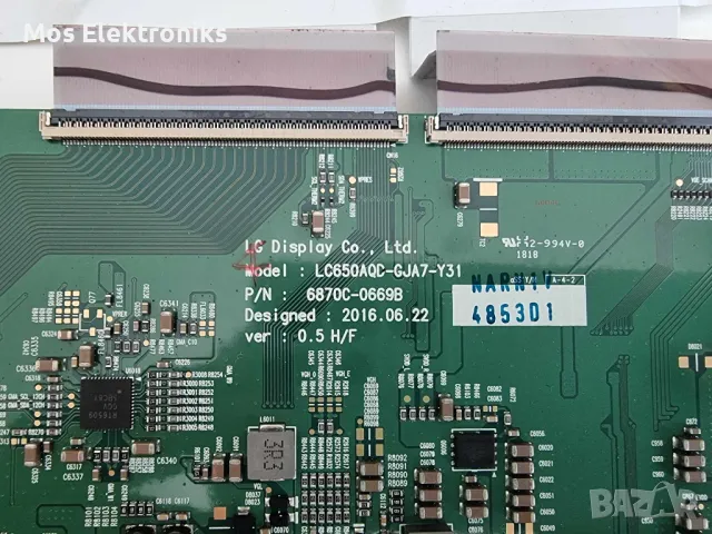 T-Con Board lc650aqd-gja7-y31, снимка 2 - Части и Платки - 47013773