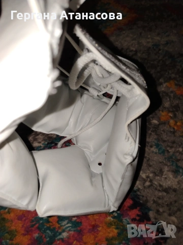 Бяла Каска размер М, снимка 6 - Спортна екипировка - 53931179