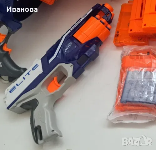 Nerf Gun N-Strike Elite Hail Fire   , бластер с батерии, снимка 13 - Други - 41495524