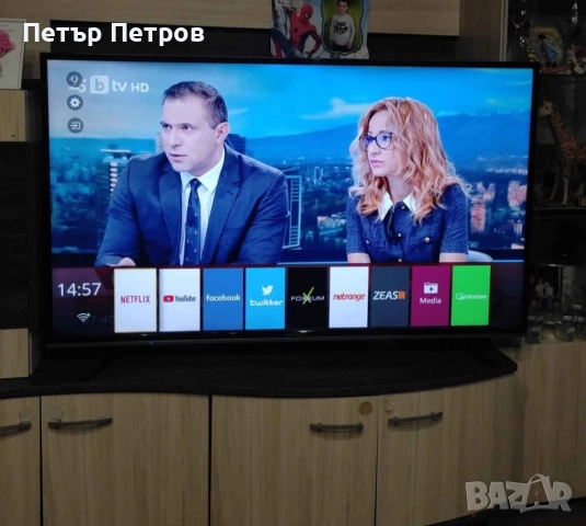 GRUNDIG 55 инча Smart TV Ultra HD 4K mod 55VLX600- Перфектно работещ!2021г.!